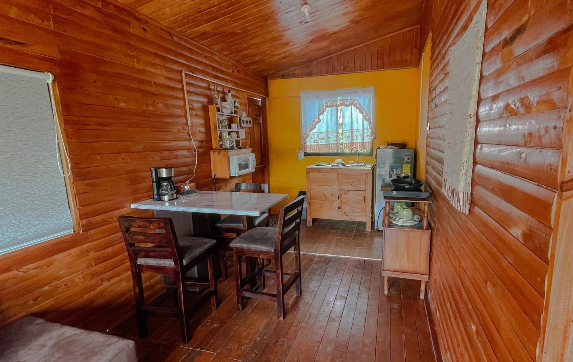 Cozy Woodcabin Santa María Buitenkant foto